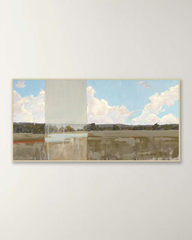 "Patch of Landscape 1" Framed Giclee